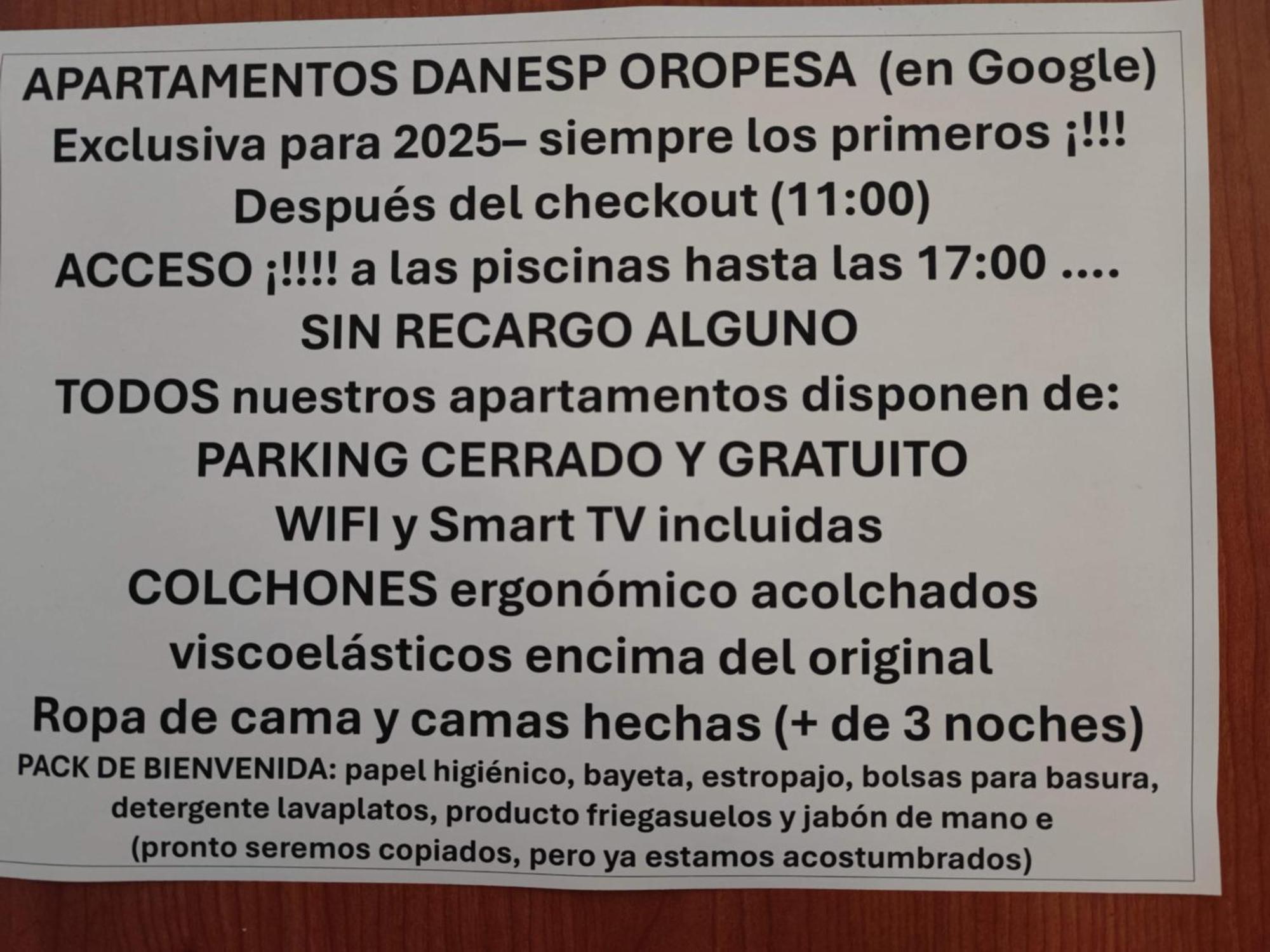 Apartamentos Danesp-Playa De Les Amplaries Marina Dor- Frontales Al Mar Oropesa del Mar Dış mekan fotoğraf